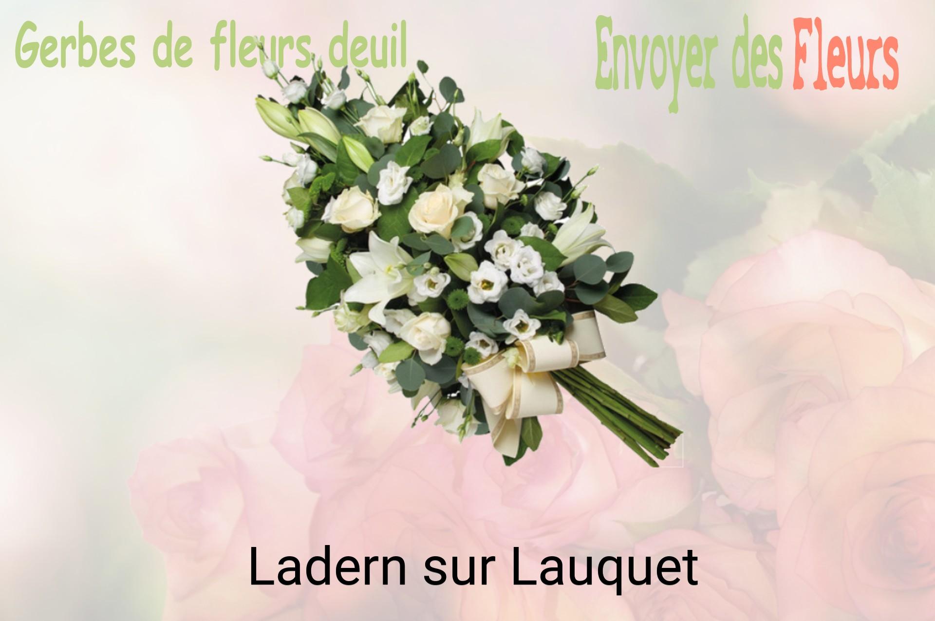 Gerbe de fleurs de deuil livrée à Ladern-sur-Lauquet
